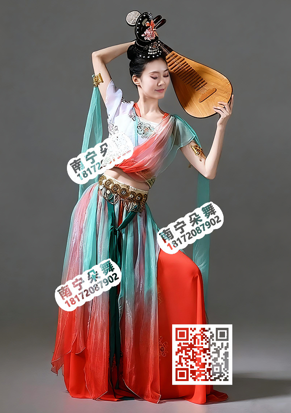 敦煌红绿渐变